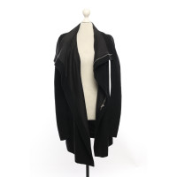 Rick Owens Giacca/Cappotto in Lana in Nero