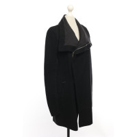 Rick Owens Giacca/Cappotto in Lana in Nero