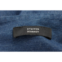 Steffen Schraut Vestito in Cotone in Blu