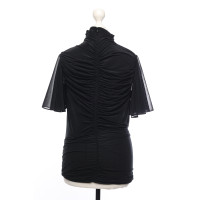 Diane Von Furstenberg Top Jersey in Black