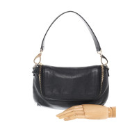 Anya Hindmarch Handtasche aus Leder in Schwarz
