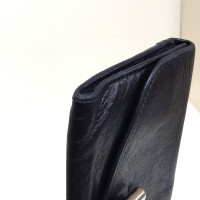 Chloé Täschchen/Portemonnaie aus Leder in Schwarz