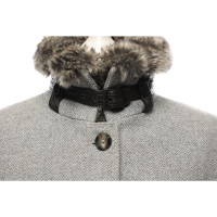 Cinque Jacke/Mantel aus Wolle in Grau