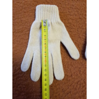 Burberry Handschoenen Wol in Wit