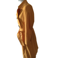 René Lezard Trench coat in yellow