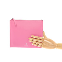 Aigner Shoulder bag Leather in Pink