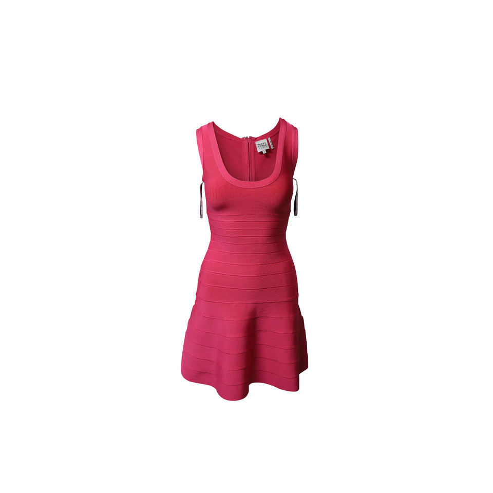 Hervé Léger Kleid in Rosa / Pink