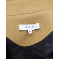 Iro Veste/Manteau en Laine en Jaune