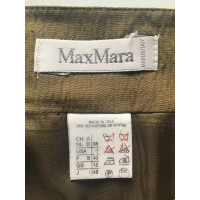 Max Mara Suit Silk in Ochre