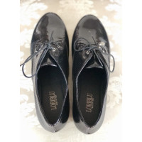 Loriblu Chaussures à lacets en Cuir en Noir