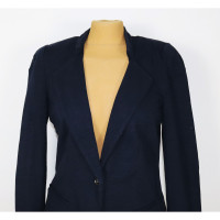 Diane Von Furstenberg Jacket/Coat Viscose in Blue