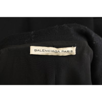Balenciaga Jas/Mantel Wol in Zwart