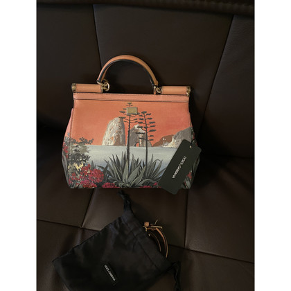 Dolce & Gabbana Sicily Bag aus Canvas