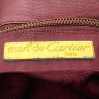 Cartier Borsa a tracolla in Pelle in Bordeaux