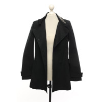 Faith Connexion Jacke/Mantel aus Baumwolle in Schwarz