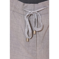 Lorena Antoniazzi Trousers Wool in Grey