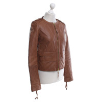 Pinko Leather jacket in brown