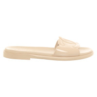 Chanel Sandals Leather in Nude