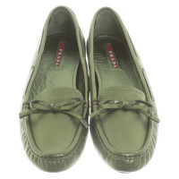 Prada Loafers in green