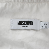 Moschino Top en Coton en Blanc