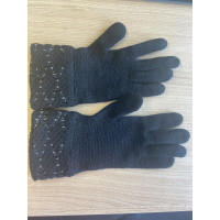 Louis Vuitton Handschuhe aus Kaschmir in Schwarz