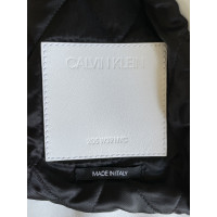 CALVIN KLEIN 205W39NYC Jacke/Mantel aus Leder in Weiß