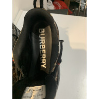 Burberry Sneakers Leer in Bruin
