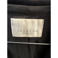 Iceberg Blazer en Coton en Noir