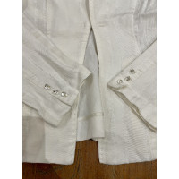 Just Cavalli Jacket/Coat Linen in White