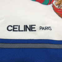 Céline Schal/Tuch aus Seide in Blau