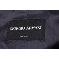 Giorgio Armani Blazer aus Wolle in Blau