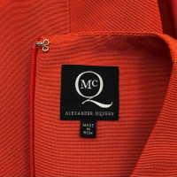 Alexander McQueen Jurk Katoen in Oranje