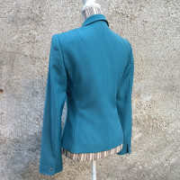 Dolce & Gabbana Blazer Wool in Turquoise