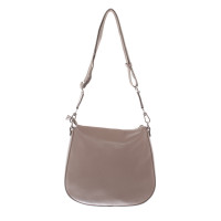 Abro Handbag Leather in Taupe