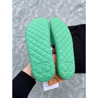 Chanel Sandals in Green