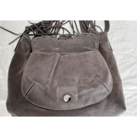 Gianni Chiarini Shopper aus Wildleder in Grau