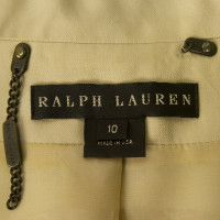 Ralph Lauren Giacca in seta beige