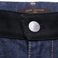 Louis Vuitton Jeans in Blau/Schwarz