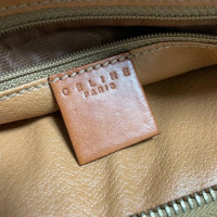 Céline Clutch Bag Leather in Brown