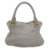 Chloé Marcie Bag Leather in Grey