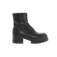 Clergerie Bottes en Cuir en Noir