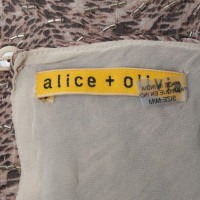 Alice + Olivia Robe avec motif