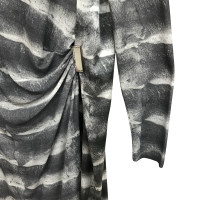 Roberto Cavalli Kleid aus Viskose in Grau