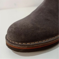 Shabbies Amsterdam Boots Suede in Grey