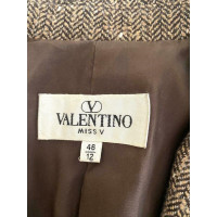 Valentino Garavani Suit Wol in Bruin