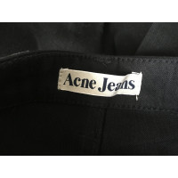 Acne Paio di Pantaloni in Cotone in Nero