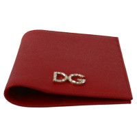Dolce & Gabbana Sac à main/Portefeuille en Cuir en Rouge