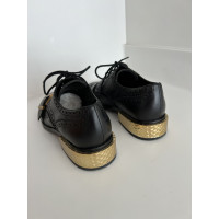 Ash Slippers/Ballerinas Leather in Black