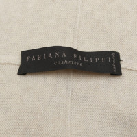 Fabiana Filippi Cashmere cardigan in beige