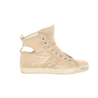 Hogan Sneaker in Pelle in Beige